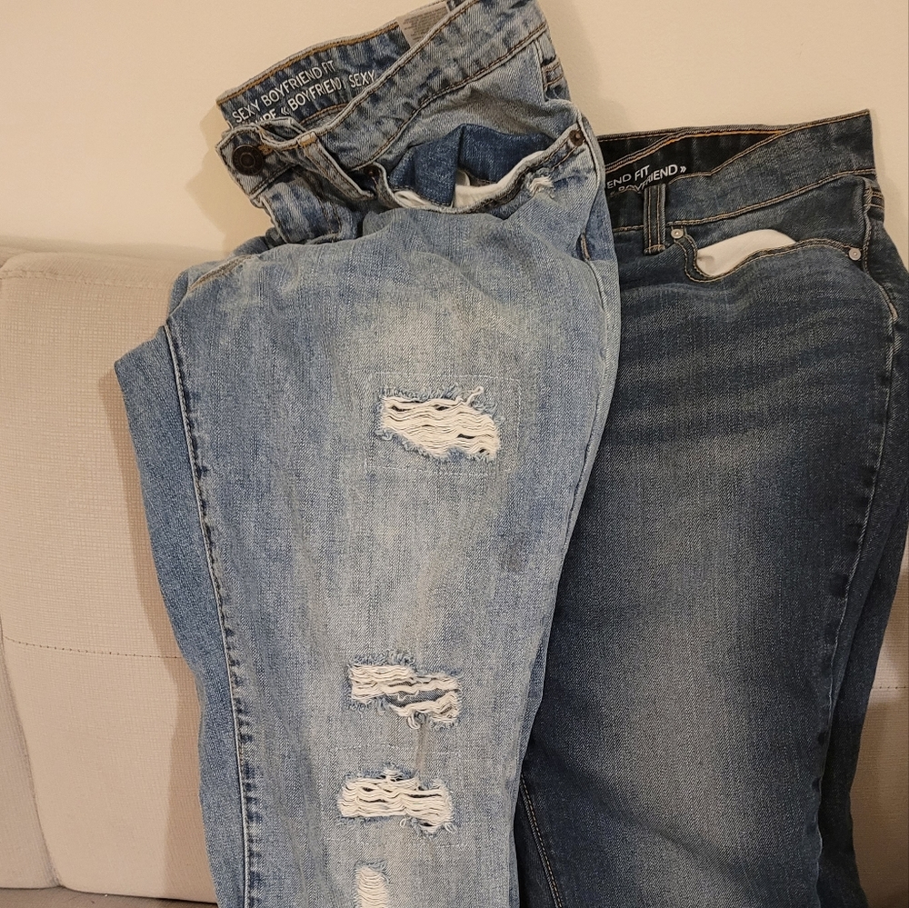 Never Worn Gap Boyfriend Jeans